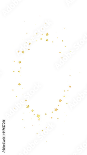 Magic stars vector overlay.  Gold stars scattered