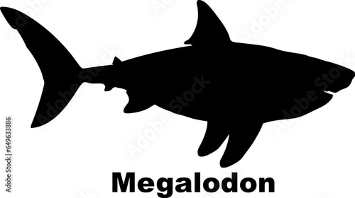Megalodon Dinosaur silhouette dinosaur monogram dinosaur species dinosaur breed types of dinosaurs, types of dinosaurs, dinosaur monogram, dinosaur breed
