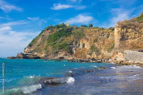 Fototapeta Naklejka Na Ścianę i Meble -  Old well beach in the island of Procida, Naples, Italy