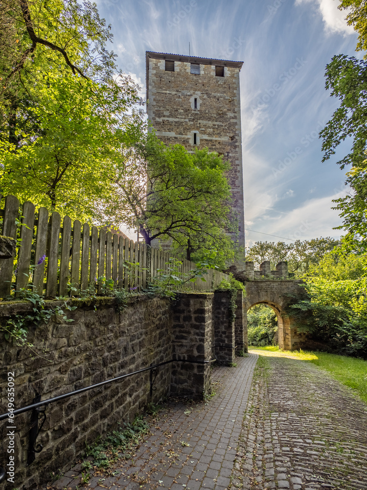 The old Schaumburg Castle in Germany