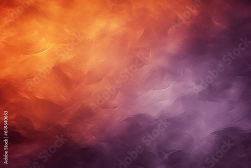 Dark orange brown purple abstract texture. Gradient. Cherry gold vintage elegant background