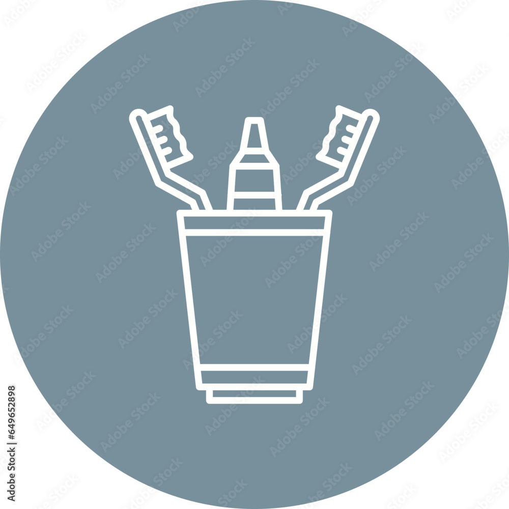 Tooth Brushes Icon Tooth Brushes Icon