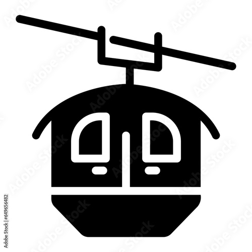 tram Solid icon