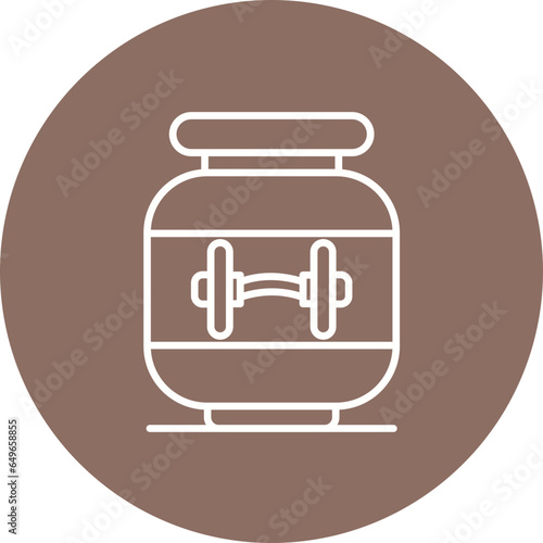 Protein Powder Icon