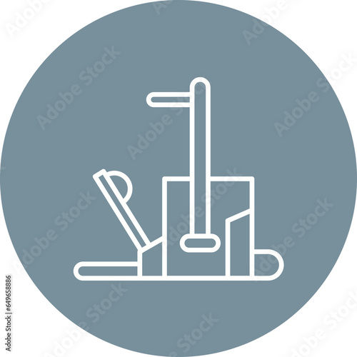 Pilates Chair Icon