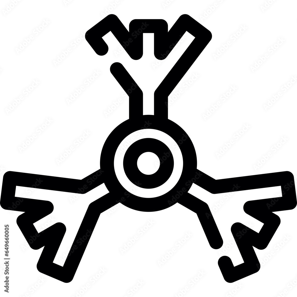 Obraz premium Snowflake Icon