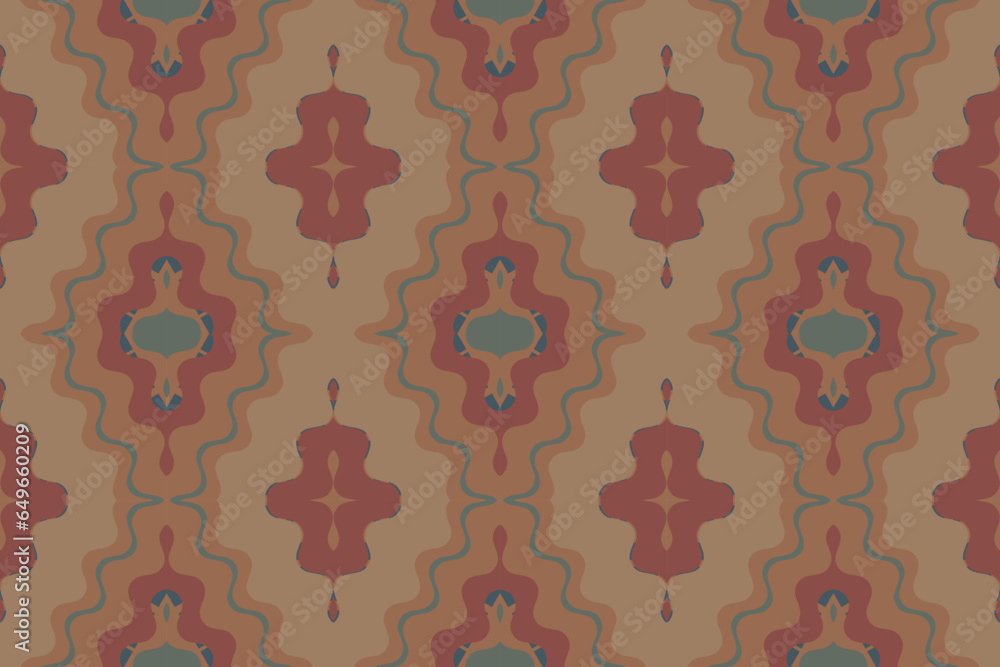 Motif Ikat Paisley Embroidery Background. Ikat Aztec Geometric Ethnic Oriental Pattern Traditional. Ikat Aztec Style Abstract Design for Print Texture,fabric,saree,sari,carpet.