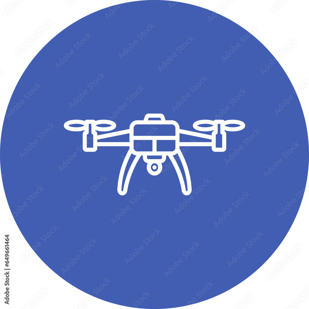 Obraz premium Smart Drone Icon