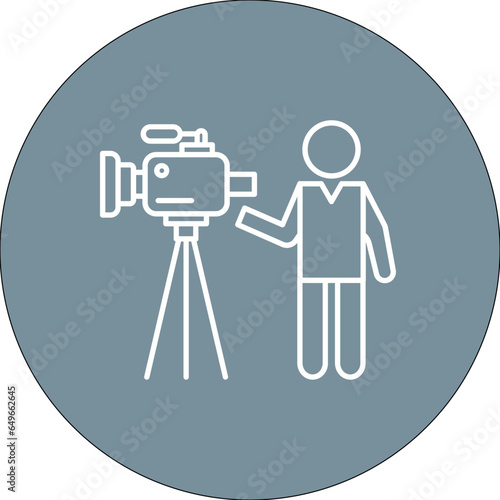 Cameraman Icon