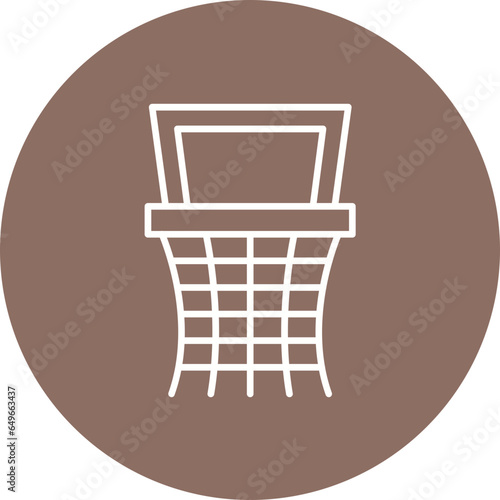 Basketball Hoop Icon