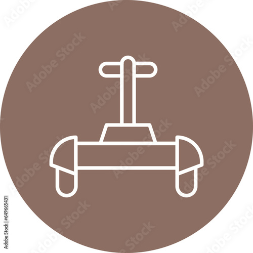 Police Segway Icon
