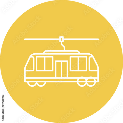 Tramcar Icon