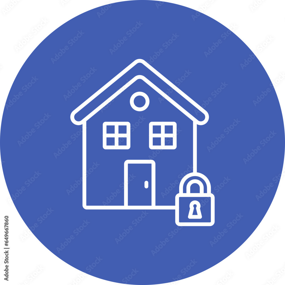 House Security Icon House Security Icon