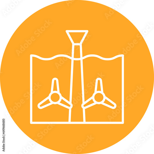 Tidal Power Icon