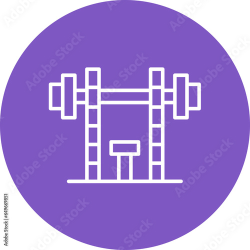 Bench Press Icon
