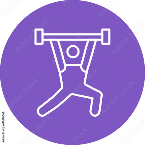 Weightlifter Icon