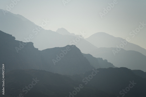 Warstwy gór, Jordania © Witold