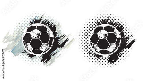 Football pop art design- vector illustration.