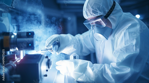 Cryosurgeon works with  liquid nitrogen, cryosurgery. Cryogenic tumor ablation for improved well-being 