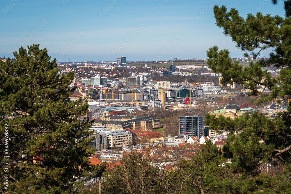 City views of Stuttgart Germany