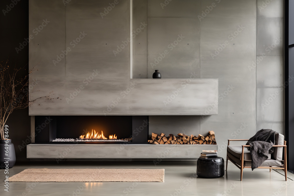 Curated visual reference: Industrial Style Gas Fireplaces Reference: Shop Indoor Gas Fireplaces