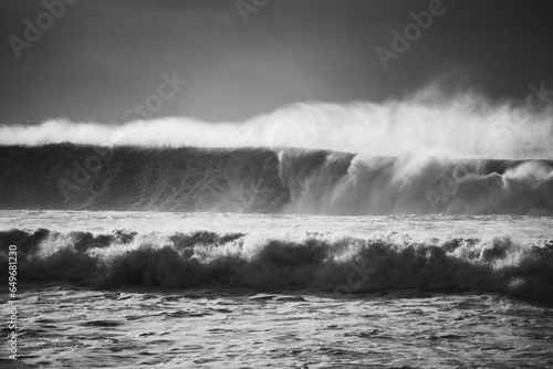 WIld Waves in Black and White