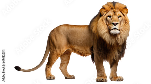lion isolated on transparent