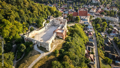 Fotografie The aerial view of Kazimierz Dolny in Poland