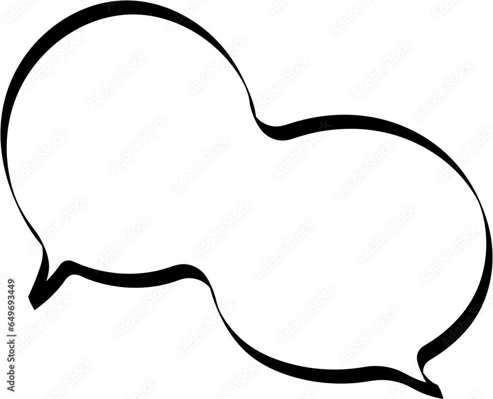 Black and white speech bubble balloon icon sticker memo keyword planner text box banner, flat png transparent element design Black and white speech bubble balloon icon sticker memo keyword planner text box banner, flat png transparent element design