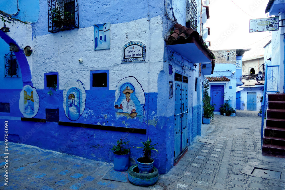 Chefchaouen, la città azzurra del Marocco.