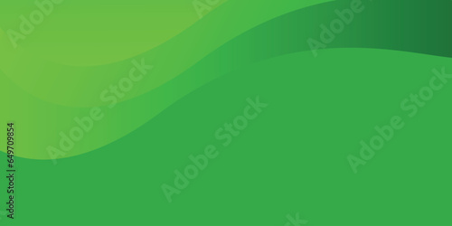 Abstract green light color background. curved line. digital background. curves of color and shape. Dynamic shape composition. Vector illustration