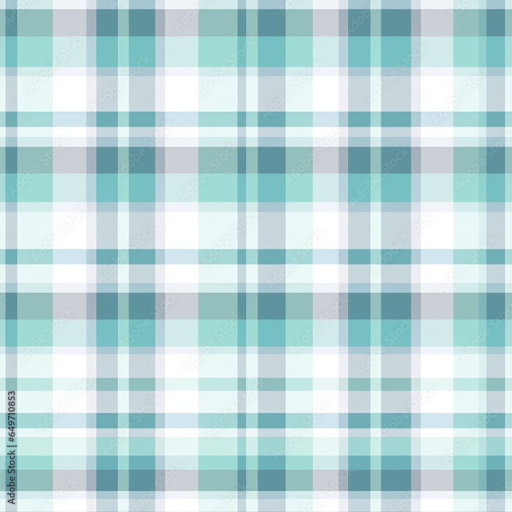 Tartan seamless pattern background in aqua, turquoise. Check plaid textured graphic design. Checkered fabric modern fashion print. New Classics: Menswear Inspired concept. Tartan seamless pattern background in aqua, turquoise. Check plaid textured graphic design. Checkered fabric modern fashion print. New Classics: Menswear Inspired concept.