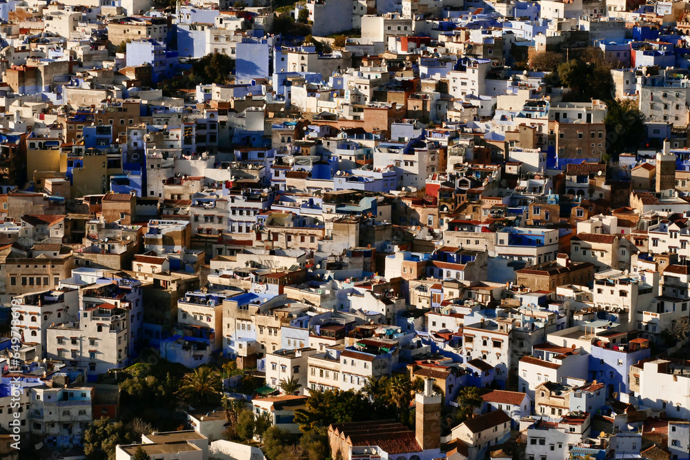 Chefchaouen, la città azzurra del Marocco.