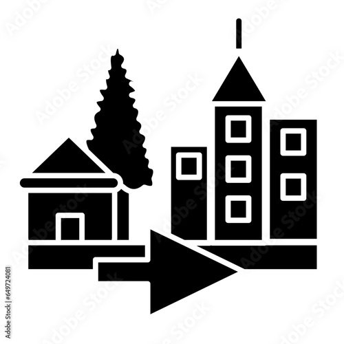 Urbanization Icon