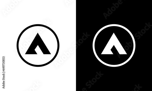 Free Download initial A logo design vector illustration - GFXLoad