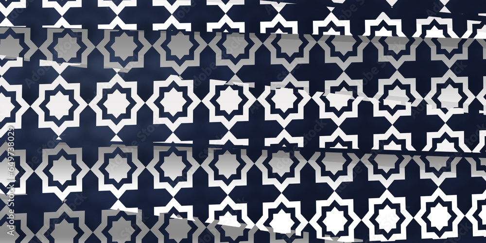 Cutting Seamless geometric pattern background with Card Board Style Effect
Cutting Seamless geometric pattern background with Card Board Style Effect