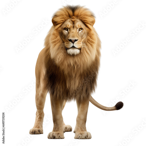 Lion clip art isolated
