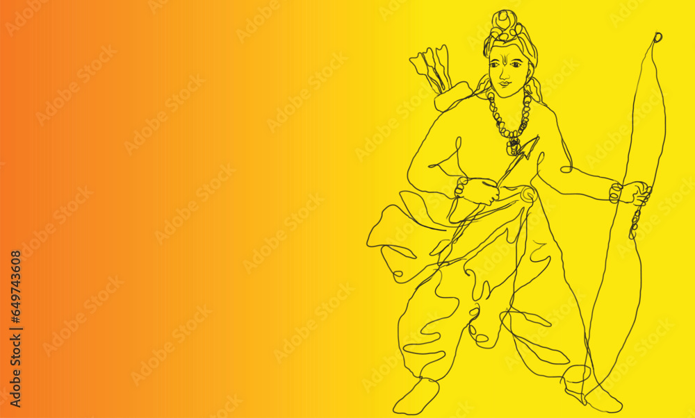Lord Rama is a revered deity in Hinduism and is considered the seventh ...
