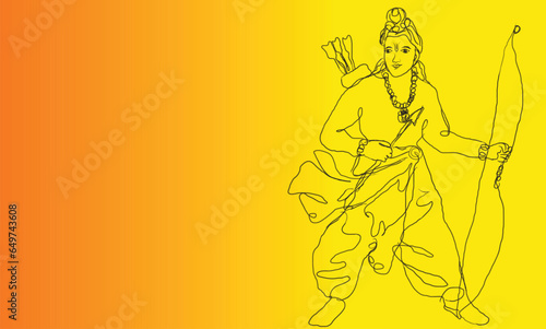  Lord Rama is a revered deity in Hinduism and is considered the seventh avatar of Lord Vishnu, one of the principal deities in the Hindu pantheon