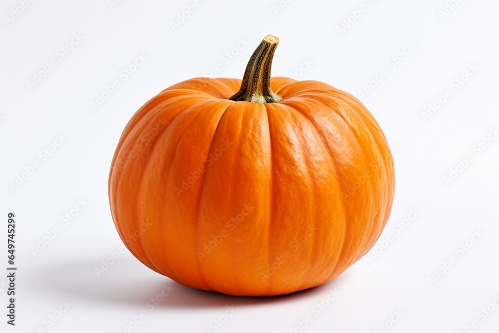 Halloween Pumpkin on White Background Halloween Pumpkin on White Background