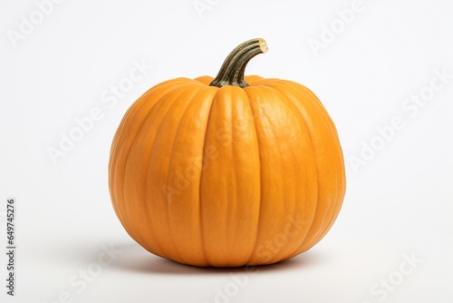 Halloween Pumpkin on White Background