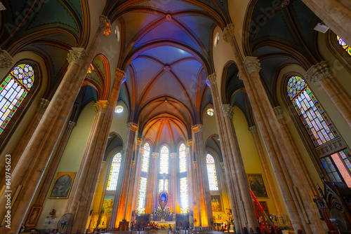  Church of St. Anthony of Padua, in Beyoglu, Taksim (turkish: Sent Antuan Kilisesi). This is popular tourist place.