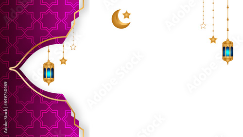 Arabesque ramadan ramazan with ramadhan lantern ornamental islamic background eid mubarak