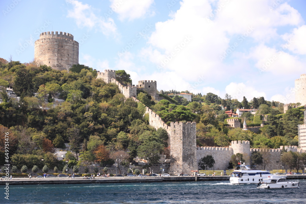 Obraz premium rumeli castle of istanbul, turkey