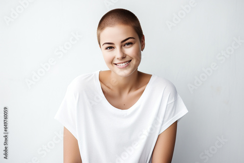Potrait of a woman fighting cancer
