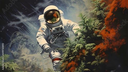 Cannabis background wallpaper design, weed, ganja, marihuana, green hemp bud, leaf