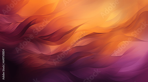 Dunkle orange braun lila abstrakte Textur, Farbverlauf, Hintergrund, Wasserfarben 