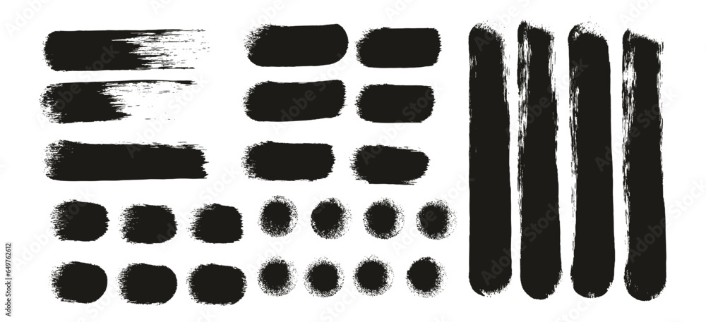 Round Sponge Thick Artist Brush Straight Lines High Detail Abstract Vector Background ULTRA Set Round Sponge Thick Artist Brush Straight Lines High Detail Abstract Vector Background ULTRA Set