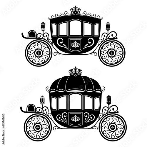 set of vintage cars