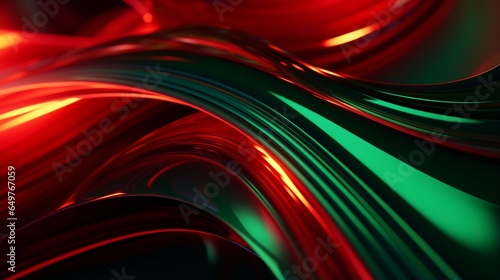 red, green, and abstract lighting
